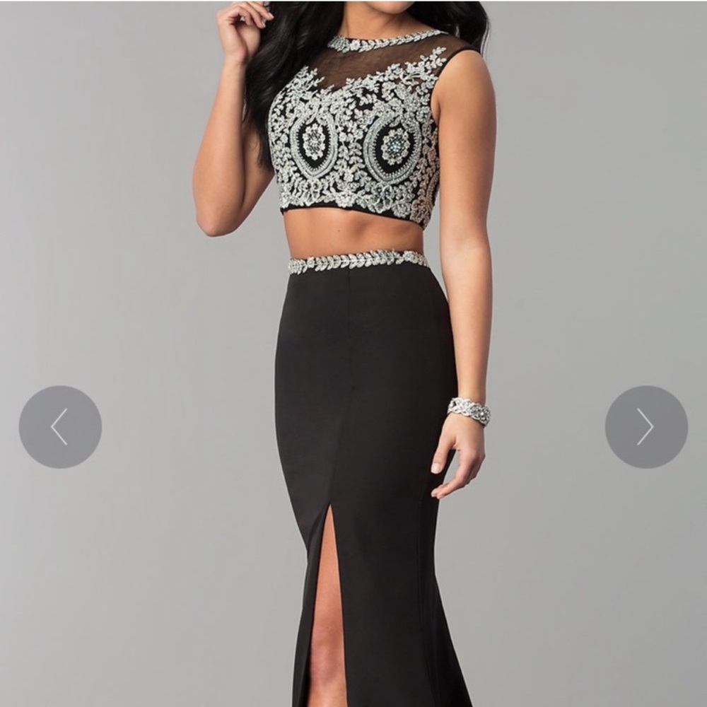 Dancing Queen 2 Piece Prom Dress